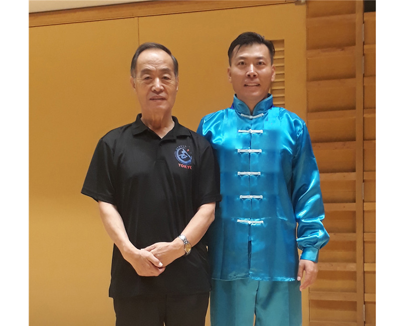 With Grandmaster Zhang S